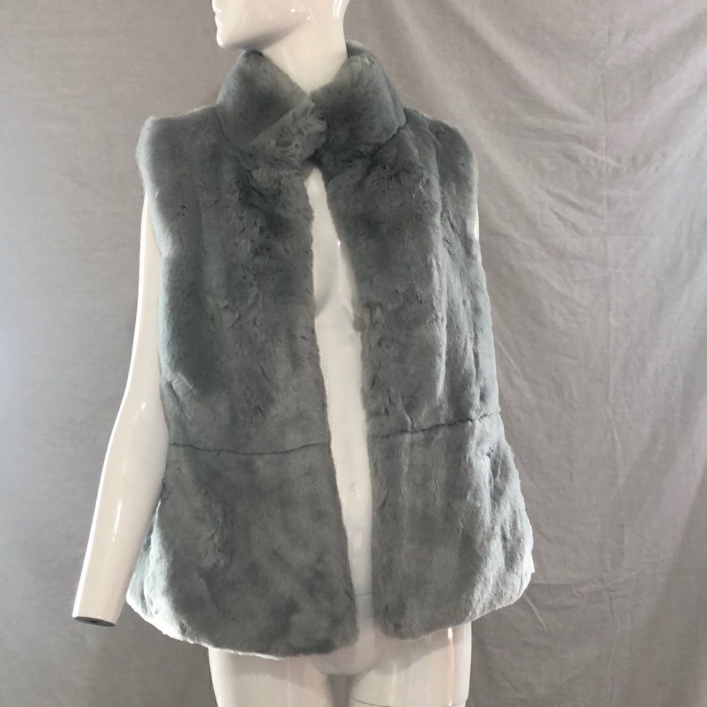 Lands’End Fur Vest